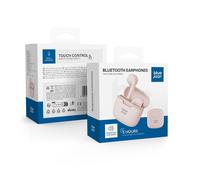 Blue Star Auricolare Wireless Tws Fi7 Pink Per Nokia C2 2nd Edition C21 Plus 2gb