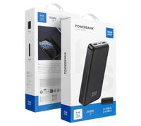POWERBANK BLUESTAR B-8353 - uscita USB-C 2,1A, ricarica rapida, design compatto 20000 mAh, Nero