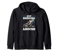 Blue Tongue Skink Lizard Lover Rettile Erpetologia Felpa con Cappuccio