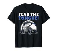 Blue Tongue Skink Lizard Lover Rettile Erpetologia Maglietta