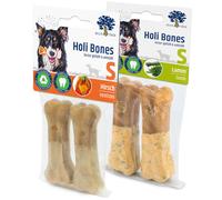 Blue Tree Holi Bones Agnello & Cervo Snack per cani - Taglia S (2 x Agnello, 2 x Cervo)