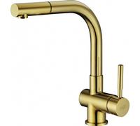 Blue Water Lira rubinetto da cucina verticale oro/oro antico 5901730616309