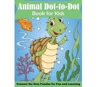 Blue Wave Press Animal Dot-to-Dot Book for Kids (Tascabile)