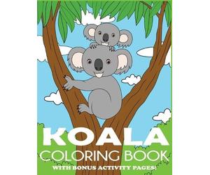 Blue Wave Press Blue Wave Press, Koala Coloring Book (Tascabile)