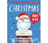 Blue Wave Press Christmas Activity Book for Kids (Tascabile)