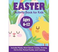 Blue Wave Press Easter Activity Book for Kids (Tascabile)