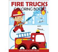 Blue Wave Press Fire Trucks Coloring Book (Tascabile)