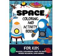 Blue Wave Press Space Coloring and Activity Book for Kids (Tascabile)