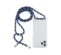 (Blue White) Card Bag Wallet Leather Case For iPhone 15 Pro Max