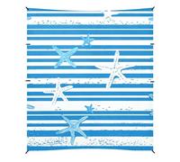 Blue White Starfish Beach Cabana UPF50 - Tenda parasole leggera con borsa per il trasporto, per cortile e campeggio