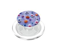Blue Y2K Ghost HalloweenBlue Y2K Ghost Halloween PopSockets PopGrip per MagSafe