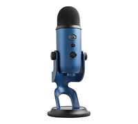 Blue Yeti Microfono USB per Registrazione, Streaming, Gaming, Podcasting su PC e Mac, Mic a Condensatore per Laptop o Computer, Effetti Blue VO!CE, Stand Regolabile, Plug and Play - Blu