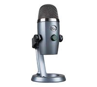 Blue Yeti Nano Microfono USB Premium per Registrazione, Streaming, Gaming, Podcast su PC e Mac, Mic a Condensatore, Effetti Blue VO!CE, Cardioide e Omni, Monitoraggio Senza Latenza - Grigio