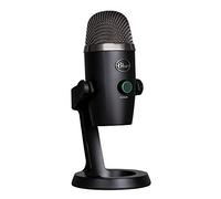 Blue Yeti Nano Microfono USB Premium per Registrazione, Streaming, Gaming, Podcast su PC e Mac, Mic a Condensatore, Effetti Blue VO!CE, Cardioide e Omni, Monitoraggio Senza Latenza - Nero