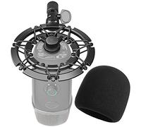 YOUSHARES Blue Yeti X Supporto Antiurto con Filtro Anti-pop, Shockmount con Parabrezza in Schiuma Riduce il Supporto per Microfono con Braccio Antivento Abbinato a Vibrazioni e Rumore