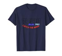 Blue Zushi - Catch The Wave - Design Giapponese Maglietta