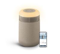 BLUEAIR Mini Restful Purificatore d’Aria per Camera da Letto con Sveglia Sunrise, Luce del Risveglio e Filtro HEPASilent™ - Purifica l’Aria, Favorisce il Ritmo Circadiano - USB-C, App, Colore Beige
