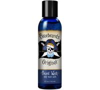 Bluebeards Original Beard Wash for Men 4 oz. - Natural Beard Wash and Beard Moisturizer Infused with Aloe & Lime - Deeply Cleans Softens