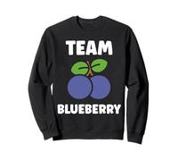Blueberries Cute Fruit Minimalist Simple Team Blueberry Felpa
