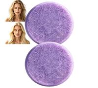 Blueberry Fields Shampoo Barattolo per schiarire i capelli piatti e sottili crespi, barretta shampoo idratante ai mirtilli nutriente in profondità, barra per la cura dei capelli (2 pezzi)
