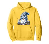 Blueberry Gnome Cute Summer Graphic For Garden Lover Felpa con Cappuccio