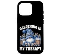 Blueberry Gnome Dad For Gardener Gardening Is My Therapy Custodia per iPhone 16 Pro