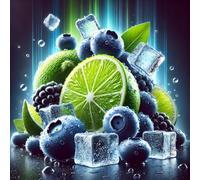 Blueberry Lime Ice - Concentrato di sapore Blueberry Lime Ice - Vegano - Sasami - 100ml