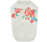 Blueberry Pet Love At First Sight Rose Flower Pullover Dog Selda in grigio, pacchetto da 12 """" di 1 vestiti per cani