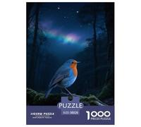 Bluebird 1000 Pezzi Puzzle Difficile Per Amanti Della Logica Concentrazione Momenti Ludici Bird Pezzo Da Collezione 38x26cm/1000pcs