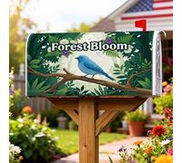Bluebird - Coperture magnetiche per cassette postali, decorazione per esterni e cortile, 53 x 64 cm