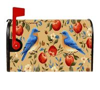 Bluebird - Coperture magnetiche per cassette postali, rustiche, con frutta, fiori autunnali, per decorare la casa e il giardino, 45,7 x 53,3 cm
