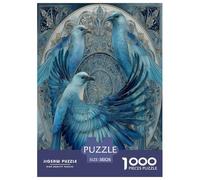 Bluebird Jigsaw Puzzle,1000 Pezzi Classici, Per Adulti E Bambini A Partire Da 12 Anni Giochi Rilassamento E Intelligence Sfida Impossibile - Decorazione Della Casa 38x26cm/1000pcs
