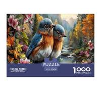 Bluebird Jigsaw Puzzle Impossibili 1000Pcs foresta Stream Decorazione Per La Casa. Rilassamento E Intelligence Per Adulti E Bambini Da 12 Anni 52x38cm/1000pcs