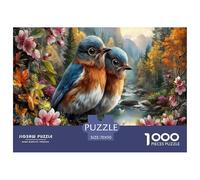 Bluebird Jigsaw Puzzle Impossible 1000 Pezzi foresta Stream Decorazione Per La Casa. Giochi Rilassamento E Intelligence Per Adulti E Ragazzi Da 14 Anni 70x50cm/1000pcs