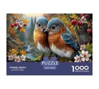Bluebird Jigsaw Puzzle Impossible 1000Pcs foresta Stream Decorazione Per La Casa. Giochi Rilassamento E Intelligence Per Adulti E Bambini Da 12 Anni 70x50cm/1000pcs