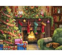 BlueBird - Puzzle Accogliente serata di Natale - 500 Pezzi