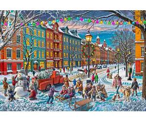 BlueBird - Puzzle Aspettando il Natale - 1000 Pezzi