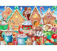 BlueBird - Puzzle Bastoncini di zucchero e cacao - 1000 Pezzi