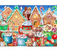 BlueBird - Puzzle Bastoncini di zucchero e cacao - 500 Pezzi