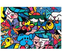 BlueBird - Puzzle Britto: Giardino Britto - 1000 Pezzi