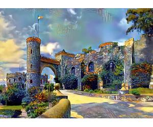 BlueBird - Puzzle Castillo de Santa Cecilia, Guanajuato, Messico - 1000 Pezzi