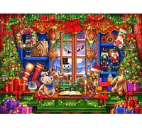BlueBird - Puzzle Ciro Marchetti: Ye Old Christmas Shoppe - 2000 Pezzi