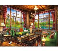 BlueBird - Puzzle Davison: vista della cabina del monte - 500 Pezzi