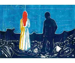 BlueBird - Puzzle Edvard Munch: Due persone: I solitari, 1899 - 1000 Pezzi