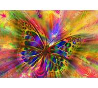 BlueBird - Puzzle Farfalla colorata - 1000 Pezzi