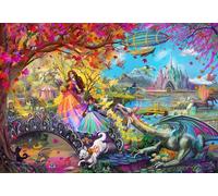 BlueBird - Puzzle Festival dei castelli d'autunno - 1000 Pezzi