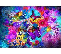 BlueBird - Puzzle Fiori e Farfalle - 1000 Pezzi