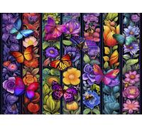 BlueBird - Puzzle Fiori e volantini II - 1500 Pezzi