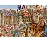 BlueBird - Puzzle François Ruyer: Pirati - 1000 Pezzi