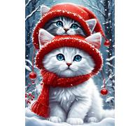 BlueBird - Puzzle Gattini in inverno - 300 Pezzi